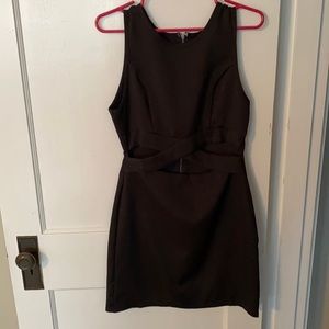 Little Black Dress with Cutout